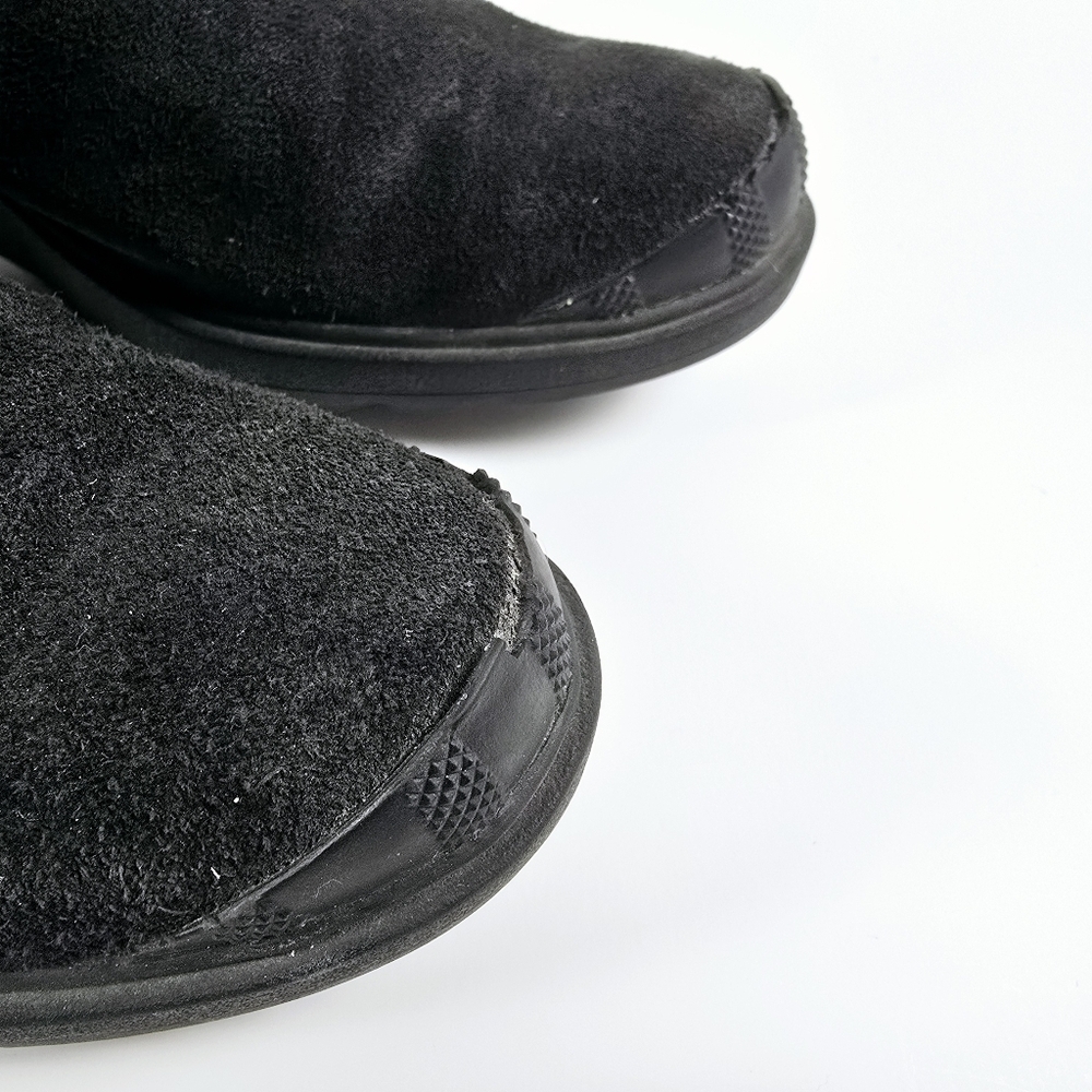 Sorel Toronto Wedge Boots Black Suede Size 9.5 - Picture 8 of 14